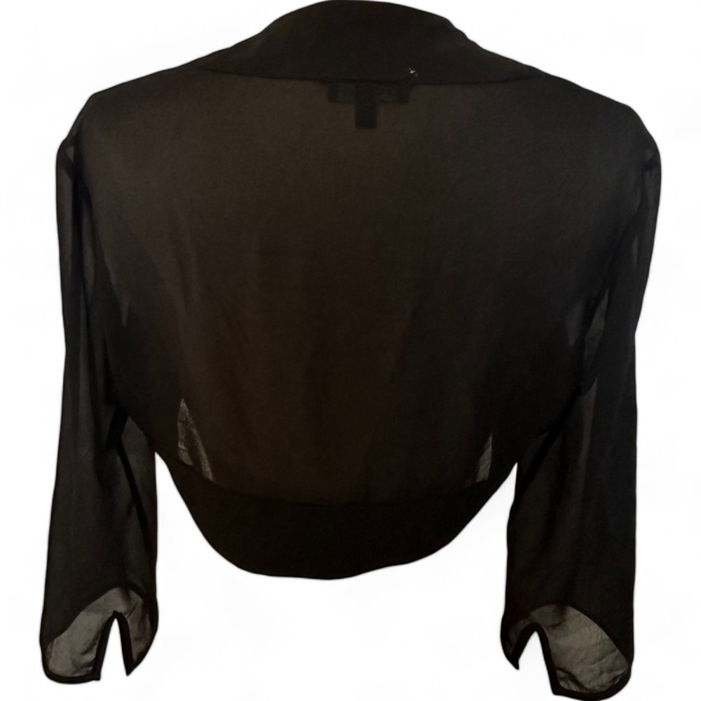 Women's Le Chateau Black Bolero Size M